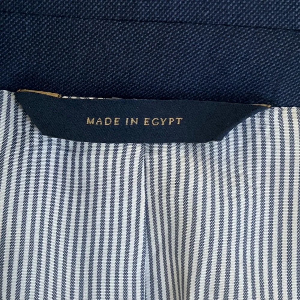 Brooks Brothers Explorer Regent Fit Wool Silk Stretch Blue Blazer 44L Jacket